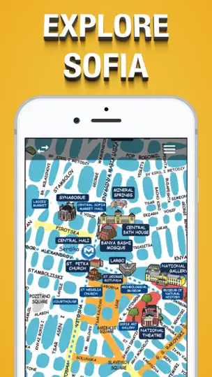 Sofia Metro Map. iPhone Ekran Görüntüsü 10