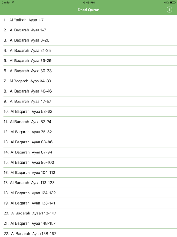 Screenshot #4 pour Darsi Quran