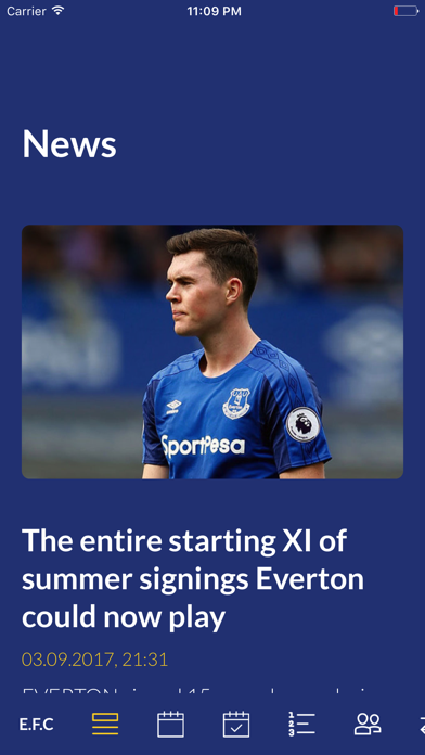 Screenshot #1 pour Team Everton