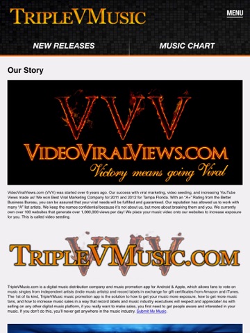 TripleVMusic App screenshot 3