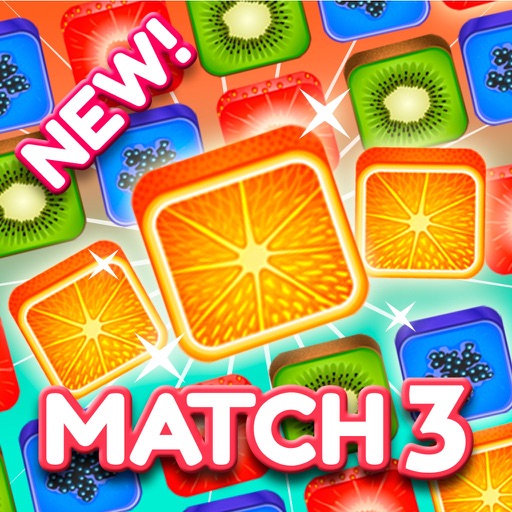 Caramel Gummy Candy Match 3 icon