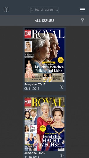 FRAU IM SPIEGEL ROYAL