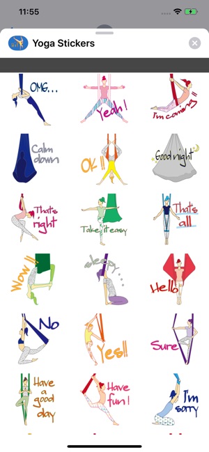 Yoga Stickers- استكرات اليوكا(圖4)-速報App