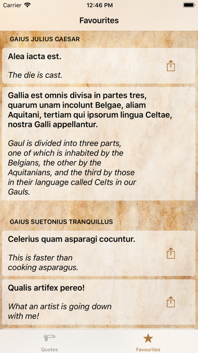Latin Quotes screenshot 3