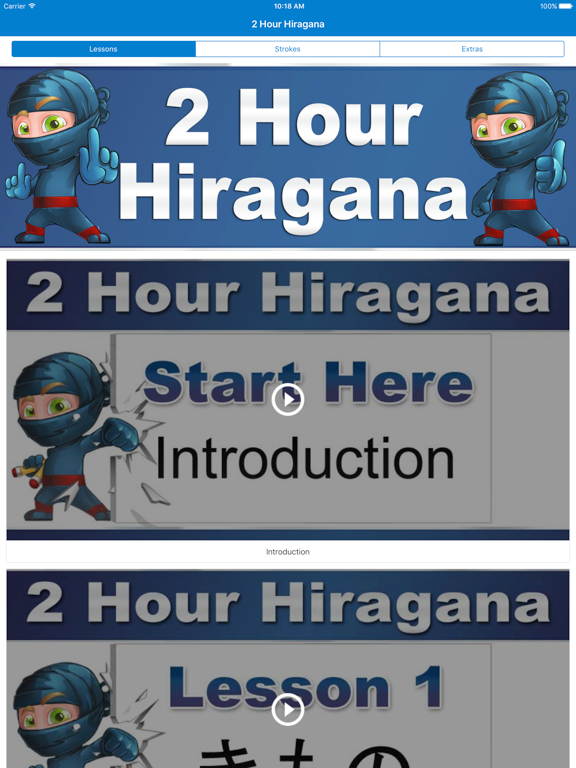 2 Hour Hiragana
