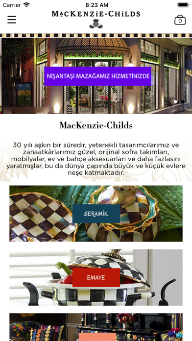 MacKenzie-Childs Turkey app screenshot