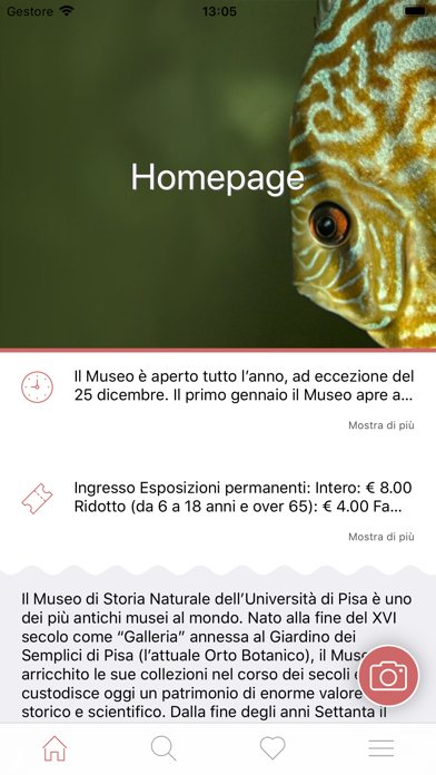 Screenshot #1 pour Museo di Storia Naturale Unipi