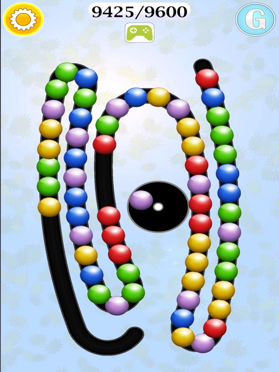 Bubble Spiral Shooter iPad screenshot