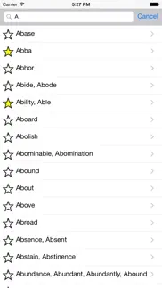 vine's expository dictionary iphone screenshot 3