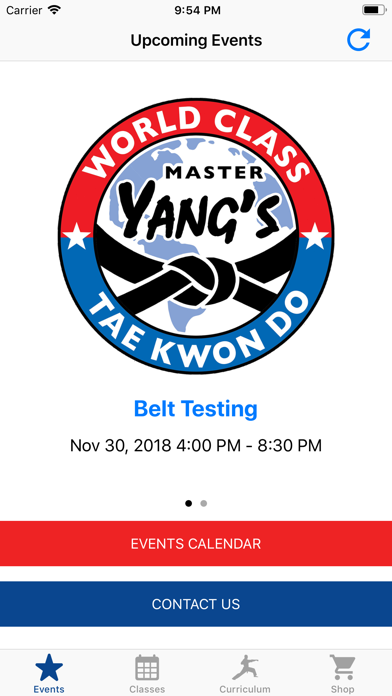 Master Yang's WC TKD screenshot 2