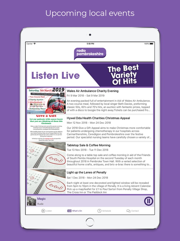 Screenshot #5 pour Radio Pembrokeshire