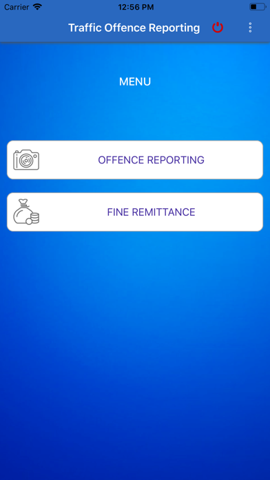 Traffic Offence Reporting screenshot 3