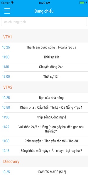 Lịch chiếu Tivi(圖2)-速報App