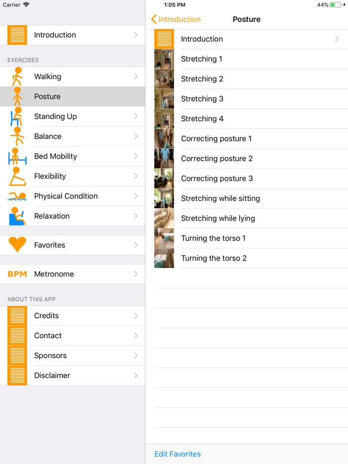 Parkinson Home Exercises