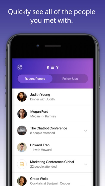 KEY — Always Follow Up