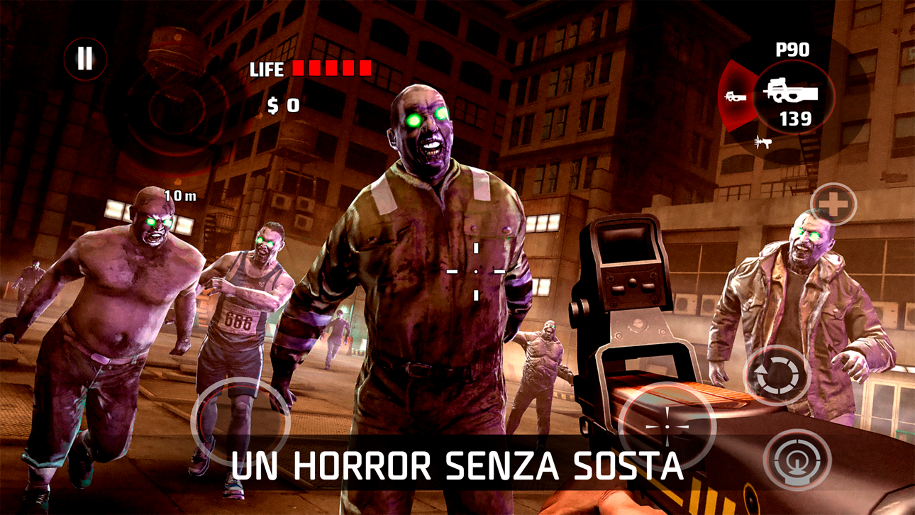DEAD TRIGGER: Survival Shooter iOS Mod IPA screenshot 4 - iOS game interface
