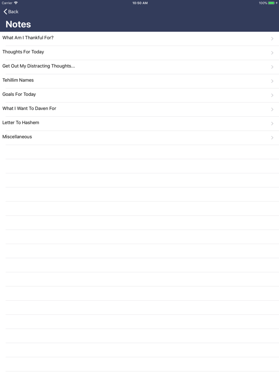 Prayer Prep iPad screenshot 4 - Reference app