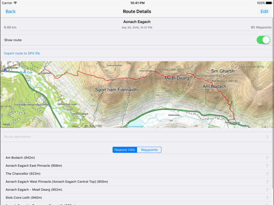 Screenshot #6 pour Ben Nevis & Glen Coe Maps