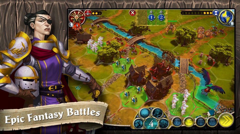 #1. BattleLore: Command (iOS) โดย: Fantasy Flight Games