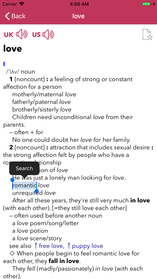 #4. MWDICT - Learner's Dictionary (iOS) 由: Le Thi Quynh Ny