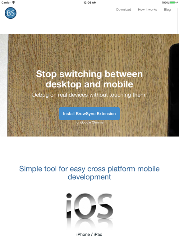 App screenshot