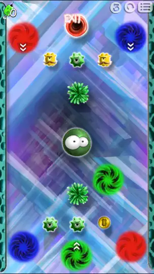 Скриншот Get The Germs: Addictive Physics Puzzle Game на iPhone 3