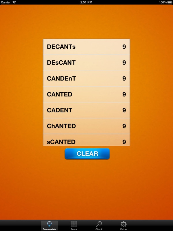Descrambler - Word game cheat screenshot 9