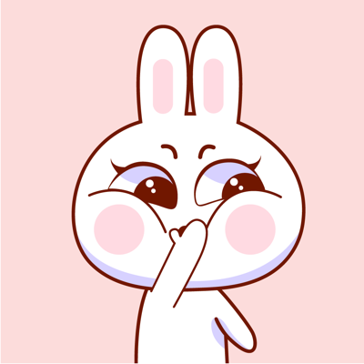 Baby Rabbit Animated Stickers