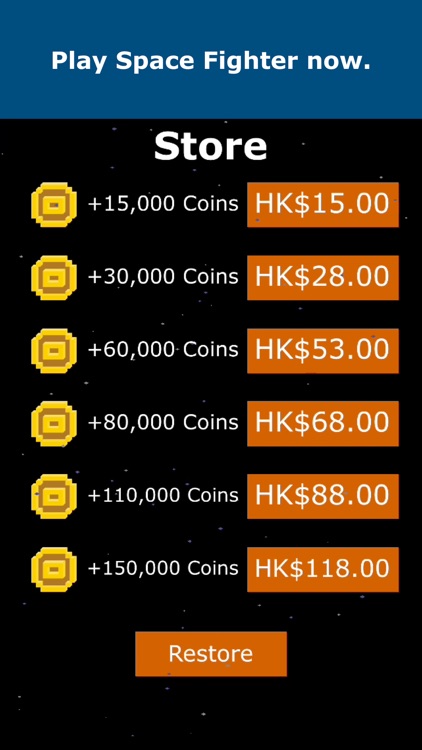 Space Fighter: Full Auto Shoot screenshot-9