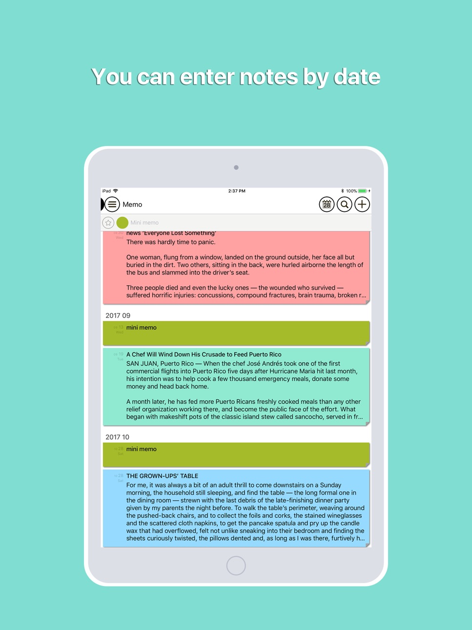 iPad screenshot