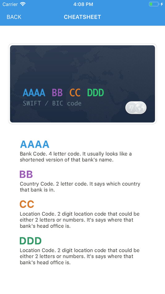 #1. Bank SWIFT/BIC (iOS) 由: Noval Agung Prayogo