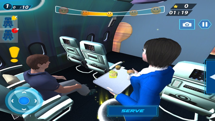 Flight Attendant Simulator 3D screenshot-3