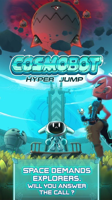 Cosmobot – Hyper Jump screenshot 1