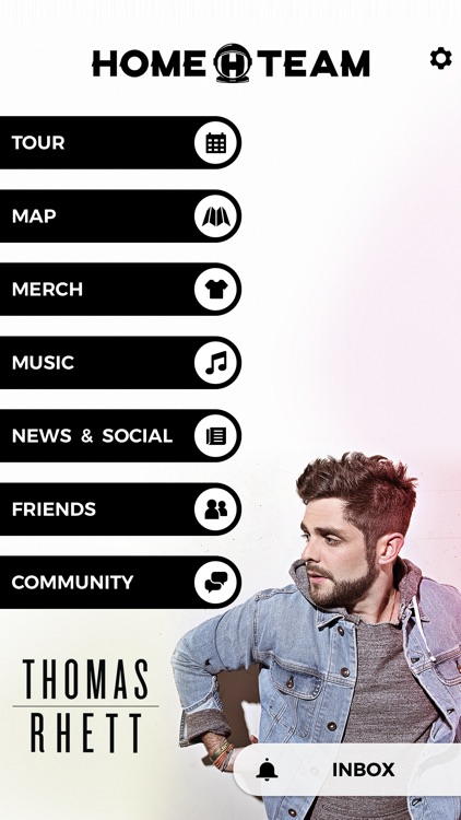 Thomas Rhett's: Home Team App