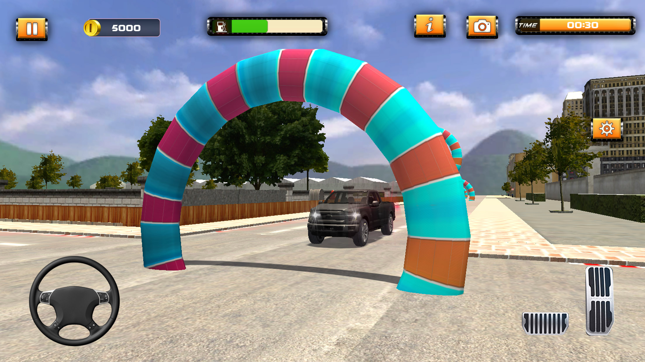 Extreme Jeep Stunts Tricks 3D screenshot 5