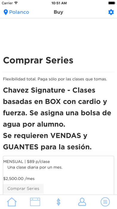 Chavez Boxing Studio iPhone screenshot