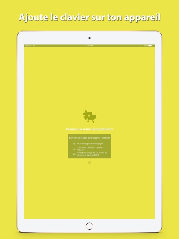 Screenshot #4 pour SpongeBoard - Keyboard