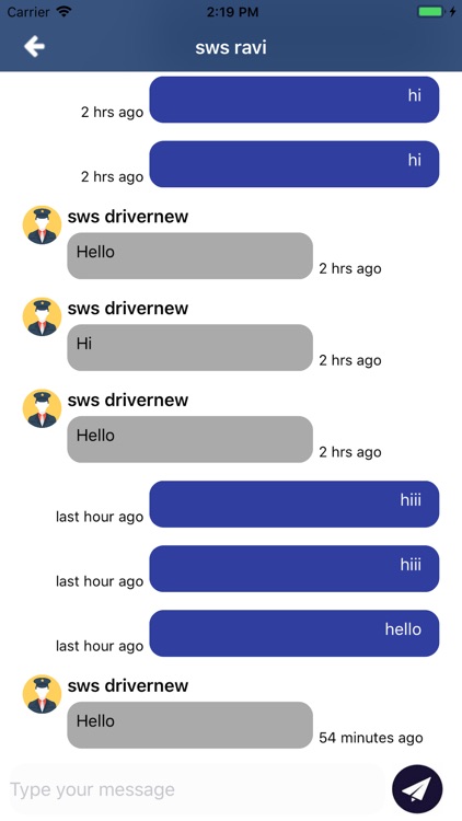 MyISW Transport