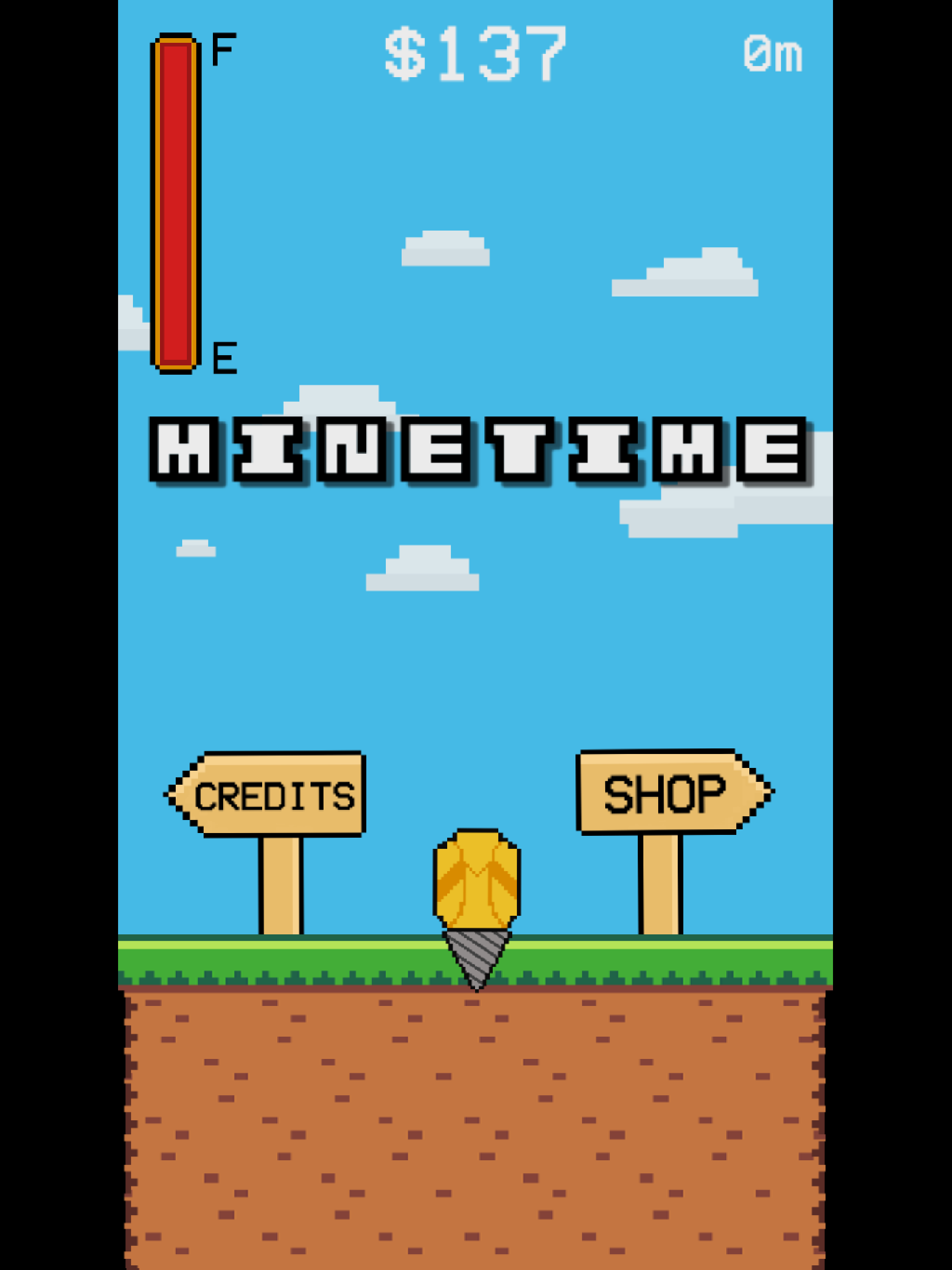 Minetime: An Exciting Mining Game