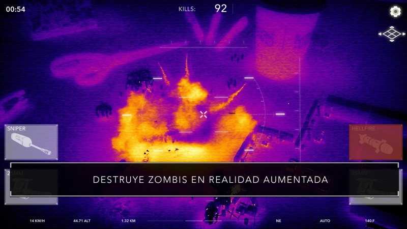 Zombie Gunship Revenant AR screenshot 2