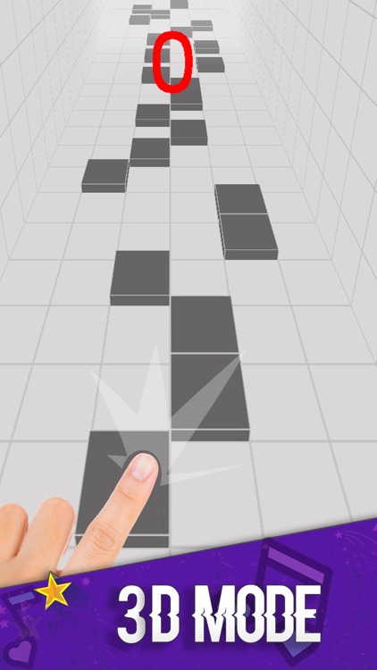 Dont touch the white tile
