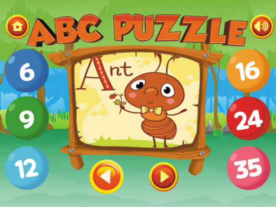 ABC Jigsaw Puzzle and Coloring screenshot 2
