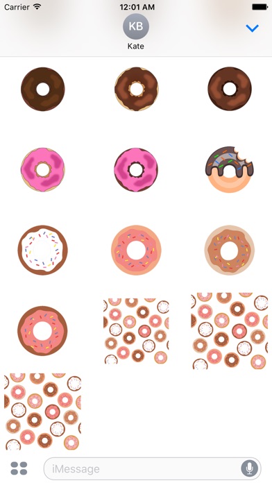 Colorful cute donuts screenshot 4