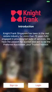 Knight Frank Auction screenshot #1 for iPhone