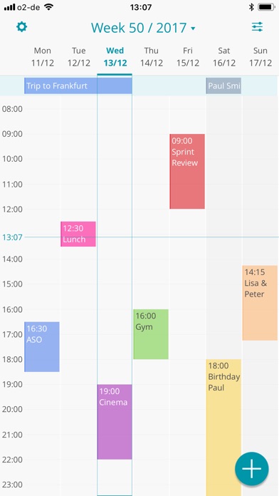 Yaca: Yet another calendar app screenshot 2