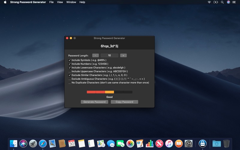 strong password generator iphone screenshot 3