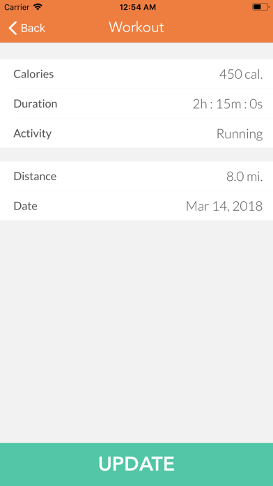 Stay Fit! iPhone screenshot 4 - Health & Fitness app