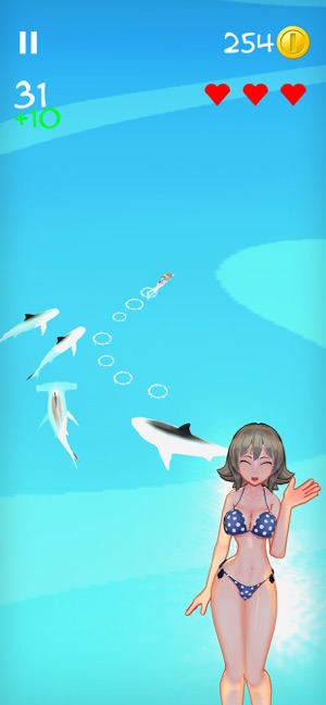 Girl VS Sharks: 女孩 VS 鯊魚(圖4)-速報App