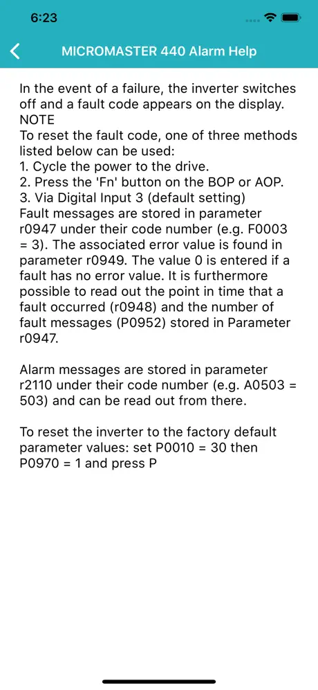 sDrives - VFD help