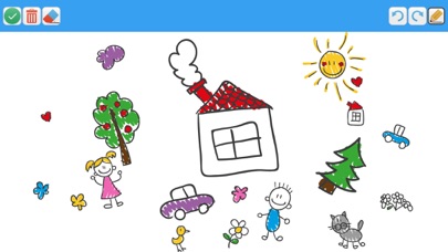 Whiteboard junior doodle pad Screenshot